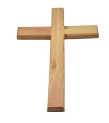 Kříž z třešňového dřeva 35 cm