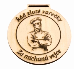 Medaile řád zlaté vařečky